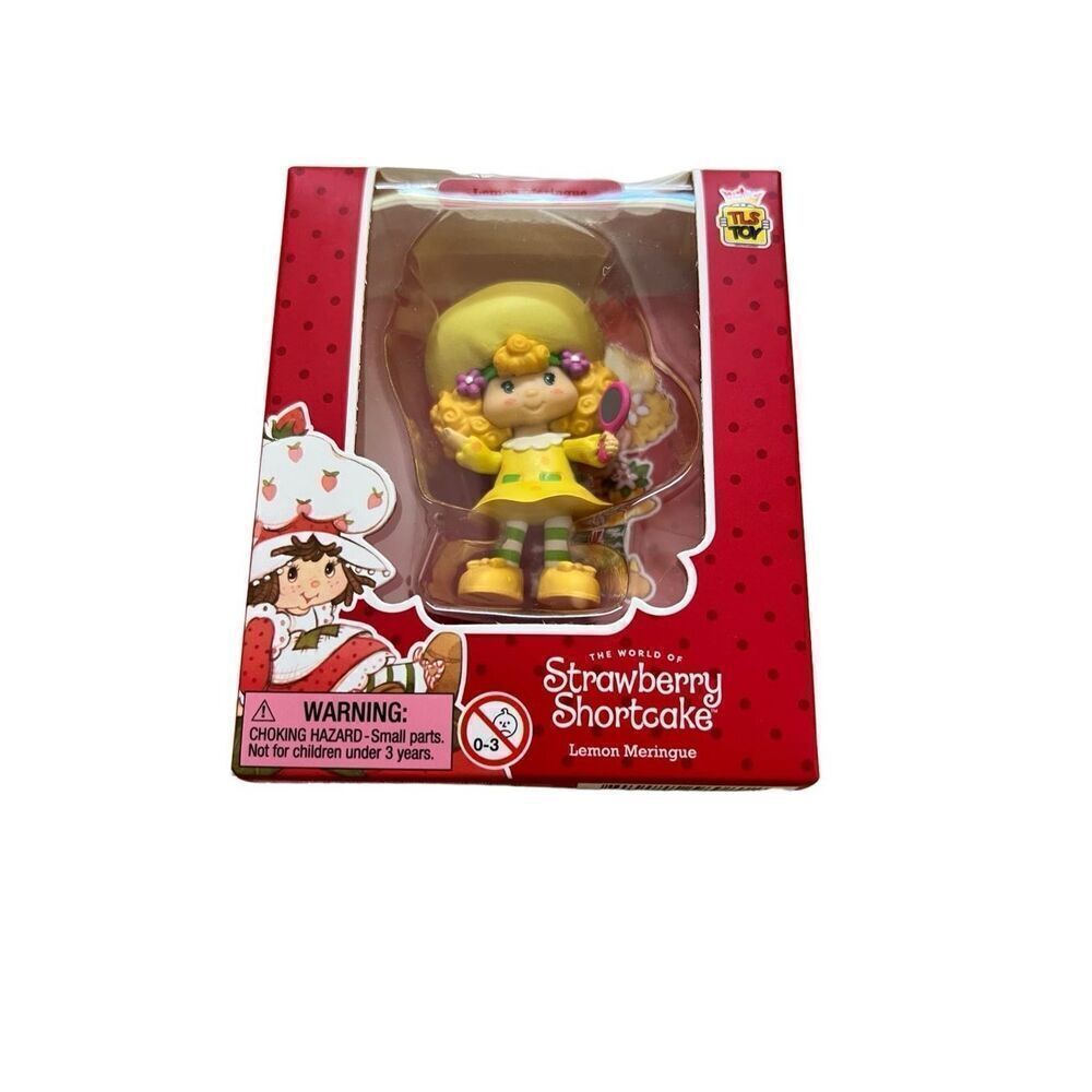 TLS Strawberry Shortcake Lemon Meringue Scented Mini Figure Cheebee New in Box